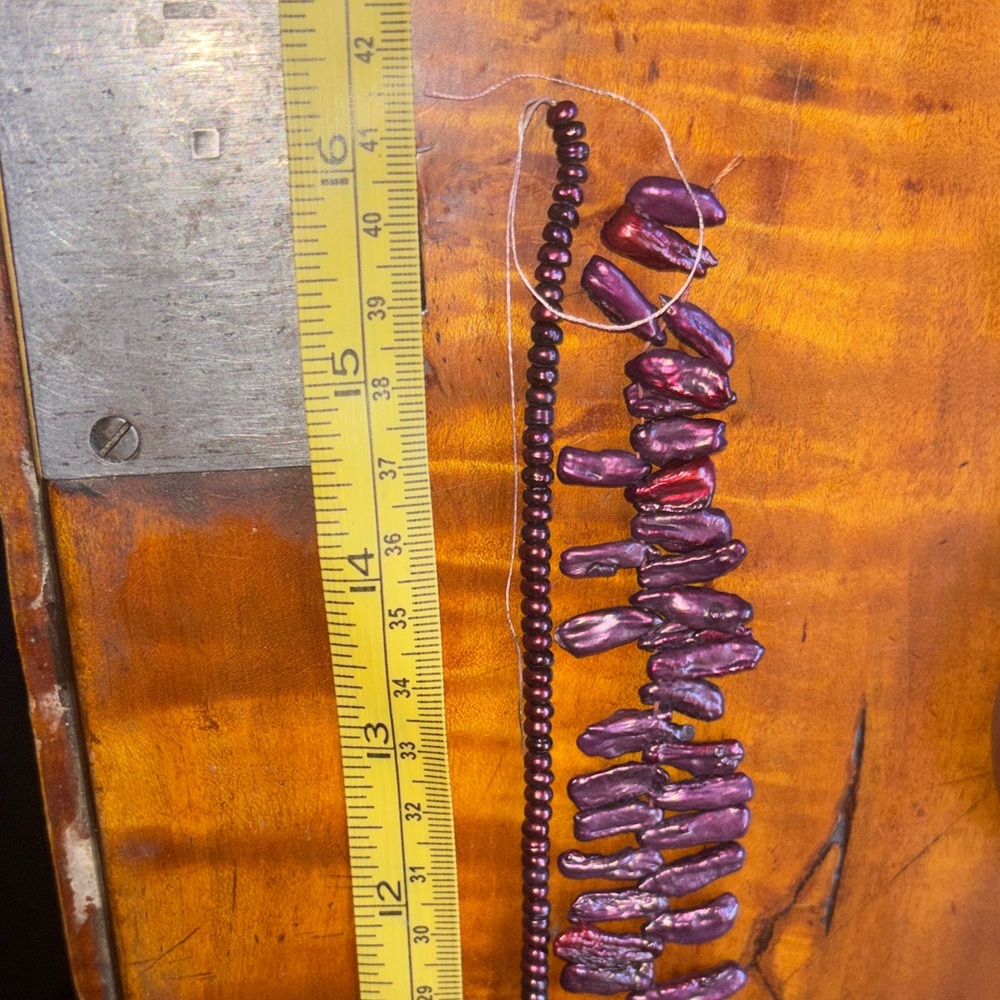Elegant Purple Bead strands - Picture 5 of 6